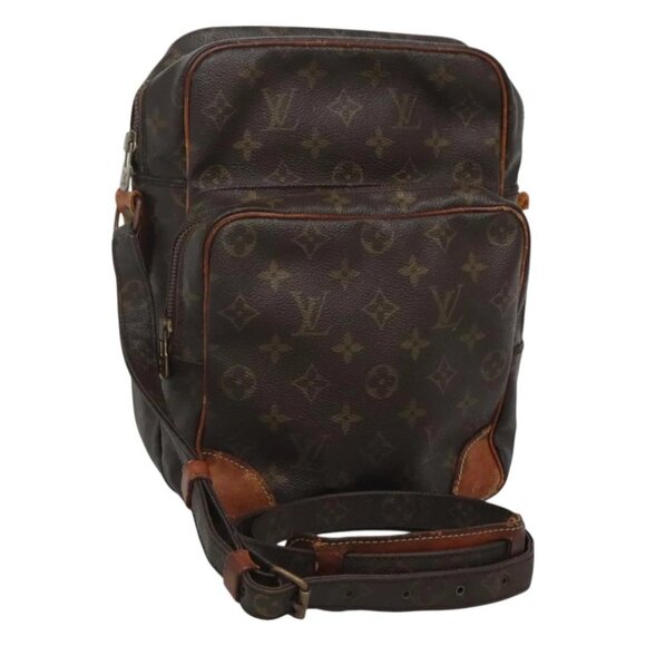 LOUIS VUITTON Monogram Amazon GM Shoulder Bag M45234 LV Auth 123058 - Picture 1 of 15